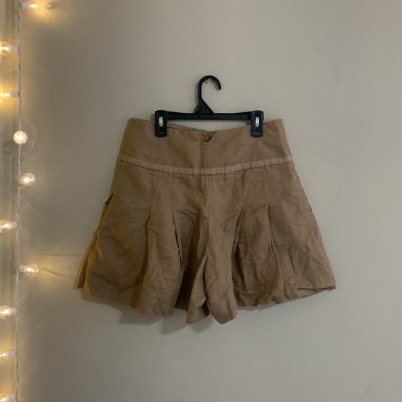 Matthew Williamson khaki flowy shorts - Picture 2 of 8